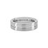 BOND Unisex Ring Edelstahl B 6 mm