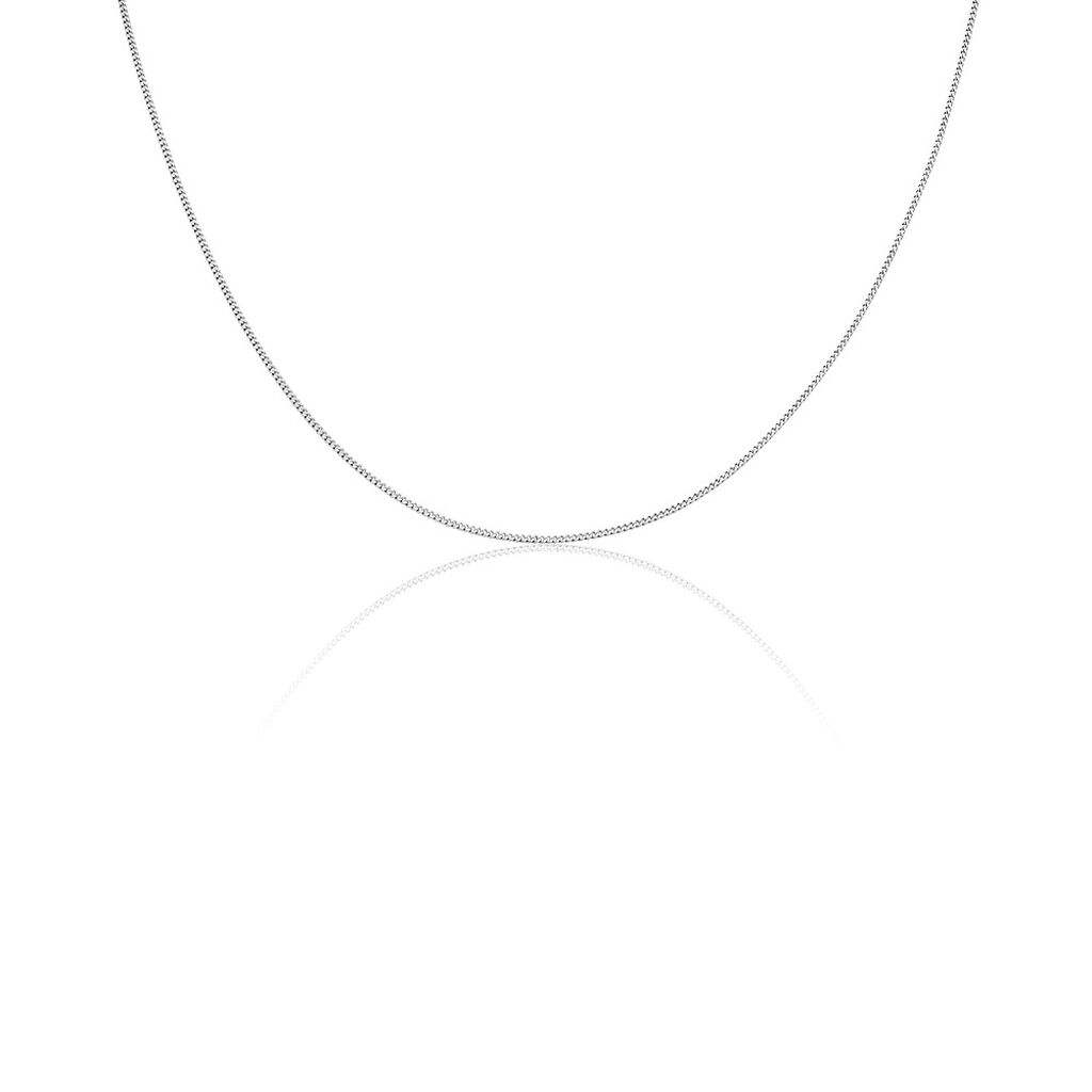 PANZER S Unisex Kette Silber Silber 925 B 1,4 mm