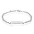 SINGAPUR S ID Damen ID Armband Silber 925 Rechteckig B 1 mm