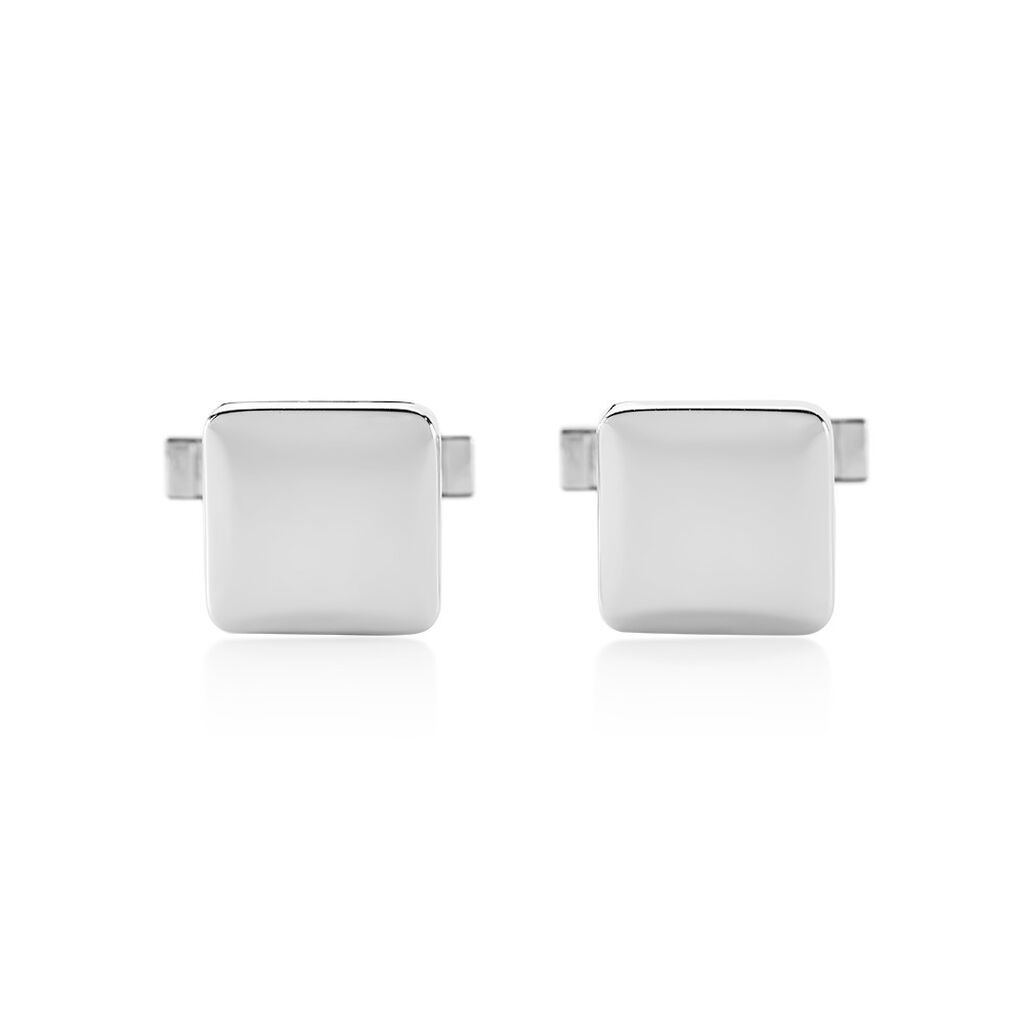 Herren Manschettenknöpfe Silber 925 Geometrisch Liam 0,3cm - Schmuck mit Stein Herren | OROVIVO