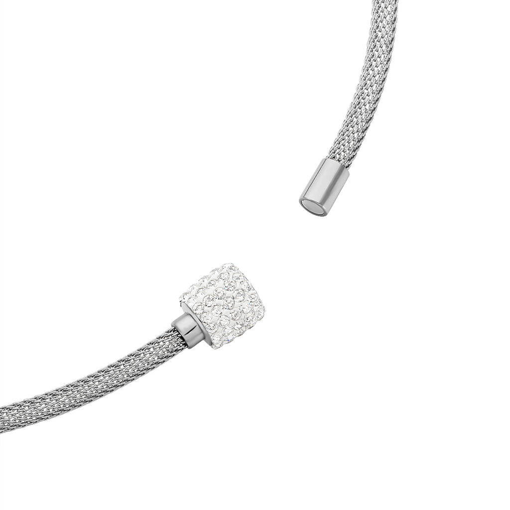 Damen Halsreif Edelstahl Strass  - Halsketten Damen | OROVIVO