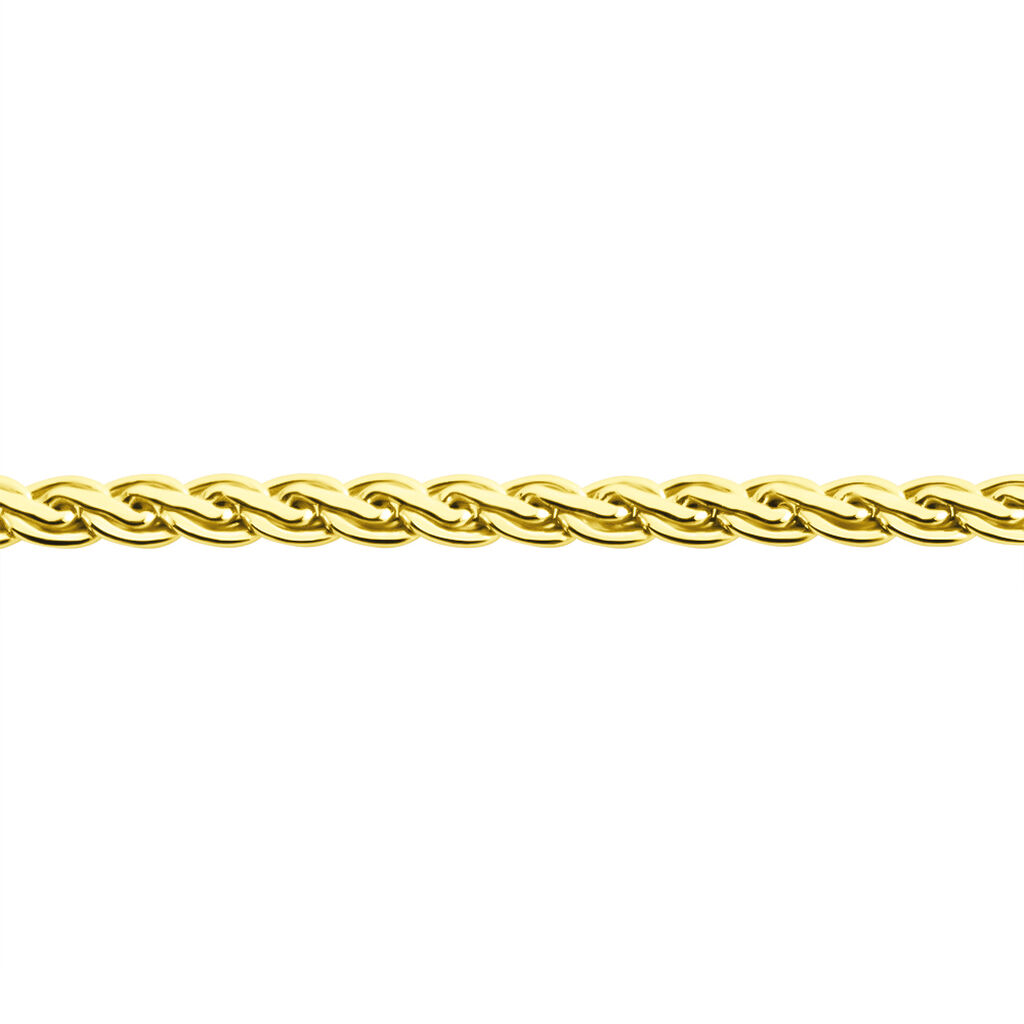 Bracelet Jayna Maille Palmier Or Jaune - Spannringe Damen | OROVIVO