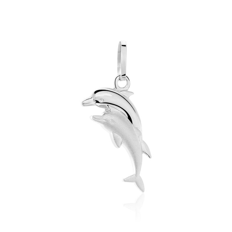 Kinder Anhänger Silber 925 Delfin Flippy - Schmuckanhänger Kinder | OROVIVO