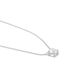 Symphonie Damen Collier Weißgold 750 (18 Karat) Synthetischer Diamant Weiß 0,52 ct