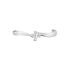 Rovereto Damen Ring Wei&szlig;gold 750 (18 Karat) Diamant Wei&szlig; 0,1 ct