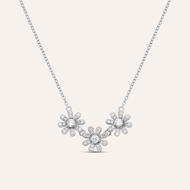 Collana Silver Moments Argento Rodiato Cubic Zirconia - Spannringe Damen | OROVIVO