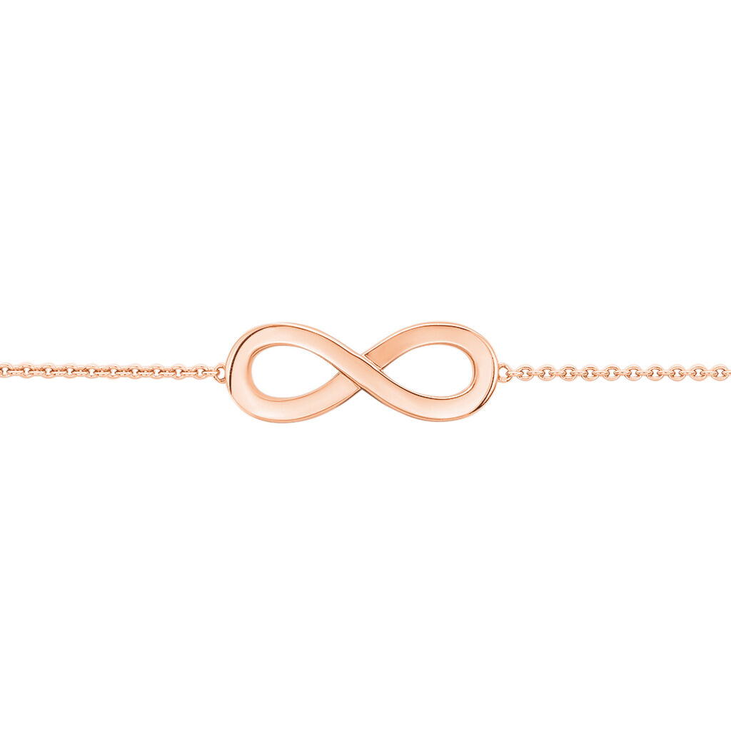 Damenarmband Rosé Vergoldet Silber 925 Infinity - Armbänder Damen | OROVIVO