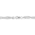 Damenarmband Zopfkette Silber 925 Tricolor  - Armketten Damen | OROVIVO