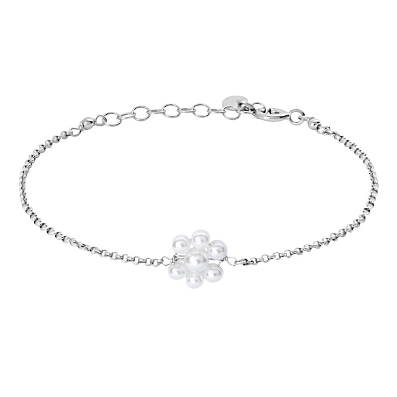 Bracciale Silver Baby Argento Rodiato Pietra sintetica - Spannringe Kinder | OROVIVO