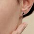 Damen Ohrstecker Weißgold 375 Saphir 4mm - Ohrstecker Damen | OROVIVO