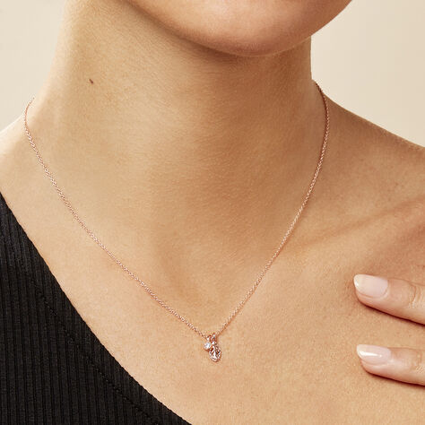 Damen Halskette Silber 925 Rosé Vergoldet - Halsketten Damen | OROVIVO
