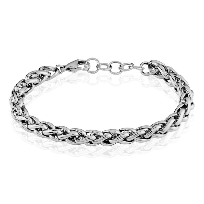 Bracelet Acier Gris Vasio - Spannringe Damen | OROVIVO