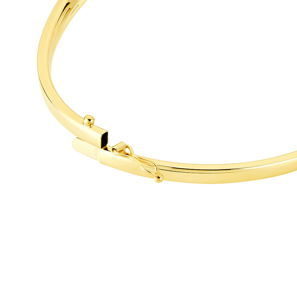 Bracelet Jonc Loise Flexible Or Jaune - Spannringe Damen | OROVIVO