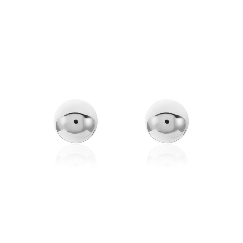 Damen Ohrstecker Titan Ohne Stein Ball Eunice 5,00mm  - Ohrstecker Damen | OROVIVO