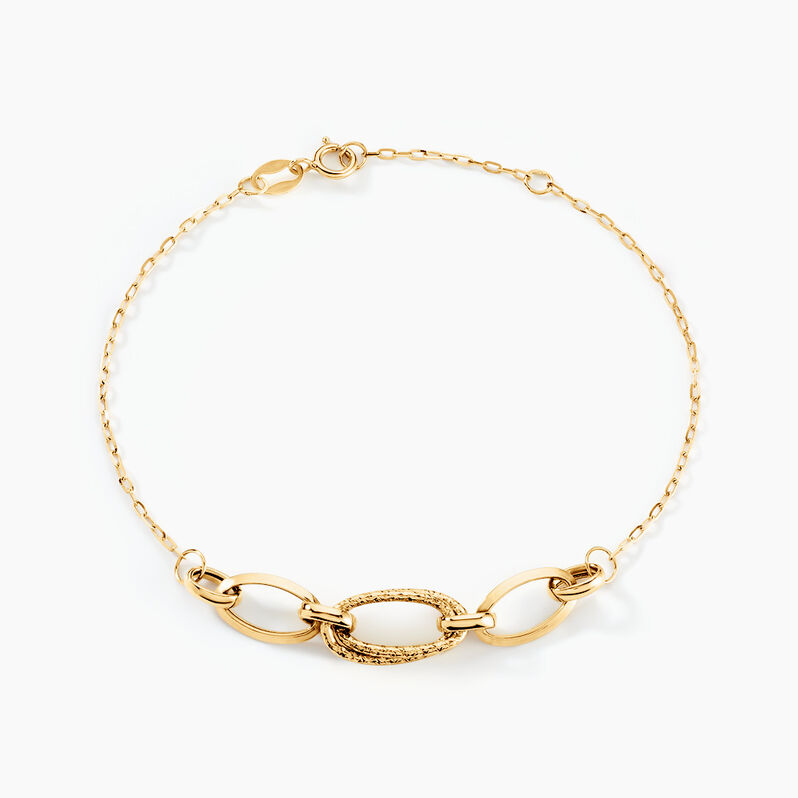 Bracelet Parthenia Or Jaune - Spannringe Damen | OROVIVO