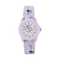 Kinderuhr Disney Einhorn Violett Quarz