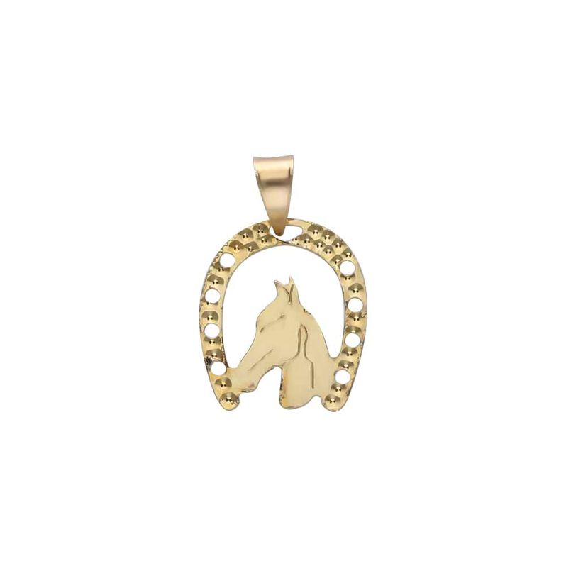 Charm ferro di cavallo oro giallo - Spannringe Damen | OROVIVO