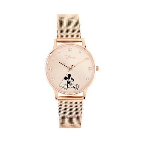 Disney Damenuhr Mickey Maus Kristalle Quarz - Armbanduhren Damen | OROVIVO