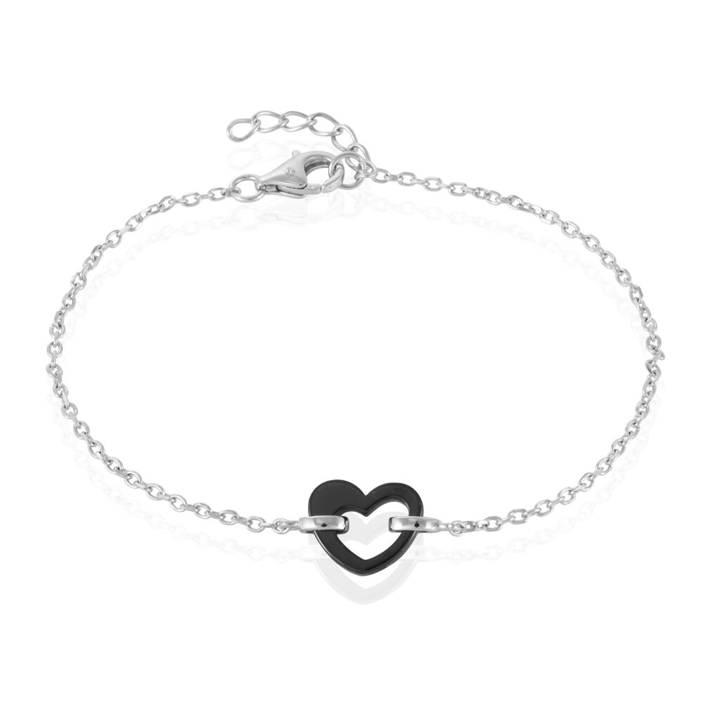 Bracelet Argent Et Céramique - Spannringe Damen | OROVIVO