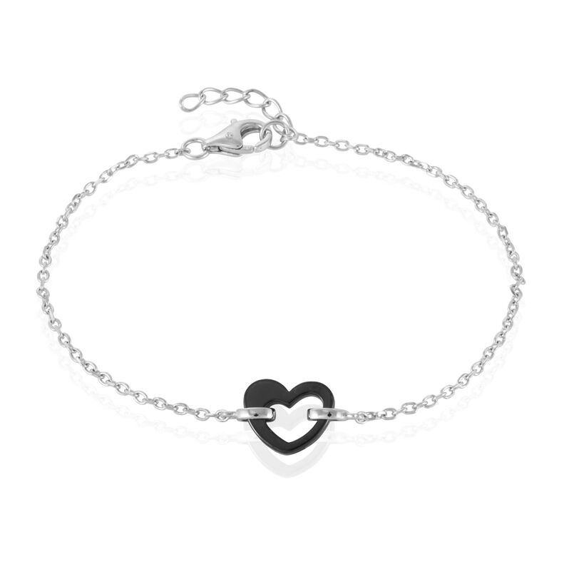 Bracelet Argent Et Céramique - Spannringe Damen | OROVIVO
