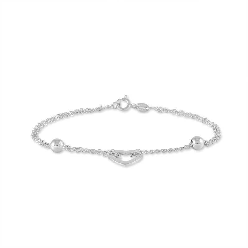 Bracelet Nazanae Argent Blanc - Spannringe Damen | OROVIVO