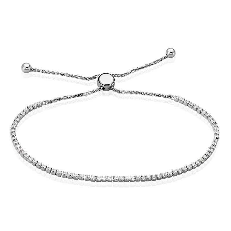 TALIA Damen Armband Silber 925 Zirkonia Wei&szlig; 1,6 ct - Armb&auml;nder Damen | OROVIVO