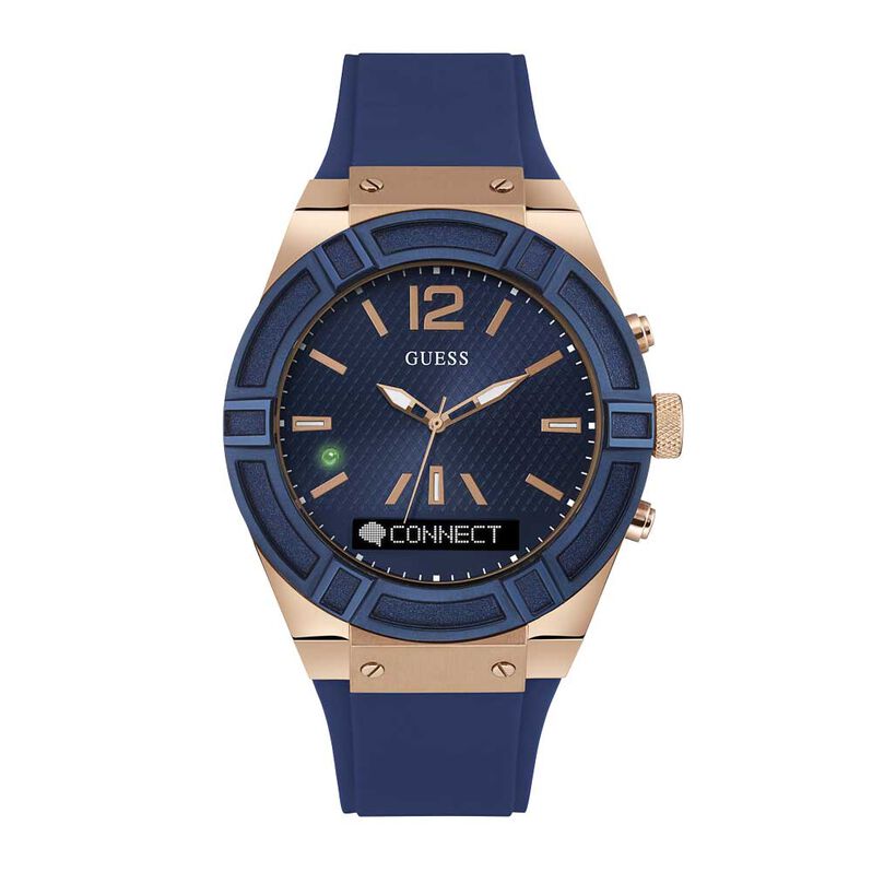 Montre Guess Connect Bleu - Spannringe Herren | OROVIVO