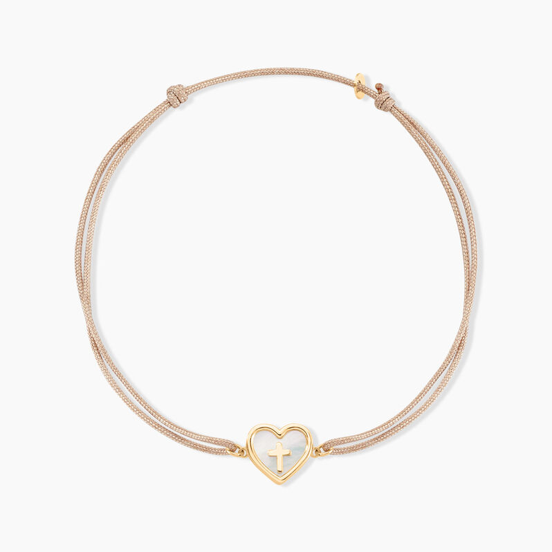 Bracelet Chenaniah Or Jaune Nacre - Spannringe Familie | OROVIVO