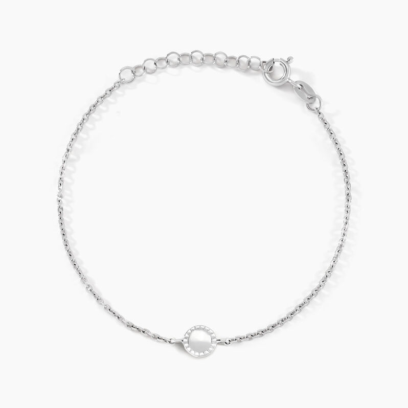 Bracelet Orion Argent Weiss - Spannringe Damen | OROVIVO