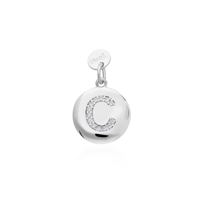 Pendente Love Beats Argento Rodiato Cubic Zirconia - Spannringe Damen | OROVIVO