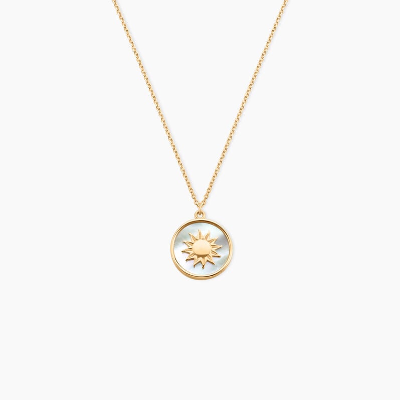 Collier Odysseus Or Jaune Nacre - Spannringe Damen | OROVIVO