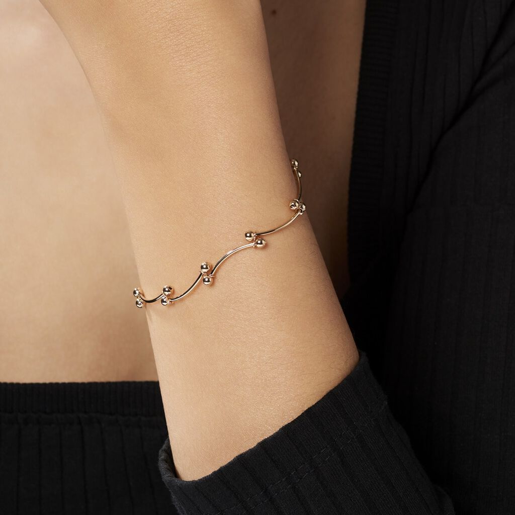 Bracelet Plaqué Or - Spannringe Damen | OROVIVO