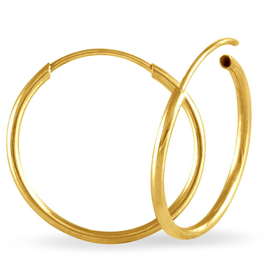 Damen Creolen Gold 375 - Creolen Damen | OROVIVO