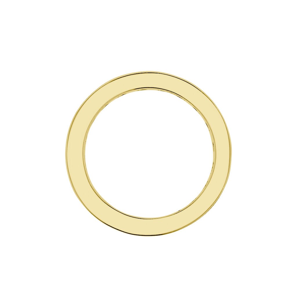 MARITA Damen Ring Vergoldet 750 Zirkonia Wei&szlig; 0,82 ct B 3 mm