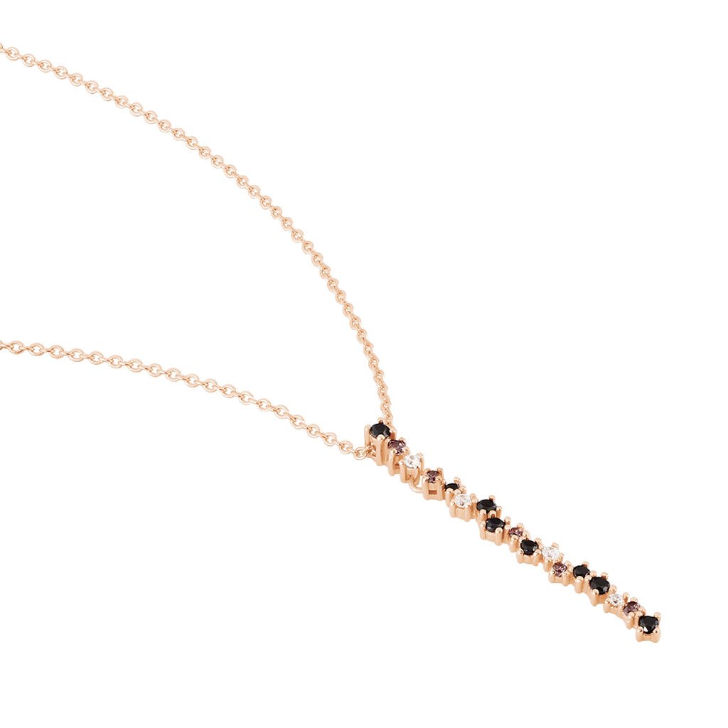Damen Halskette Silber 925 Rosé Vergoldet - Halsketten Damen | OROVIVO