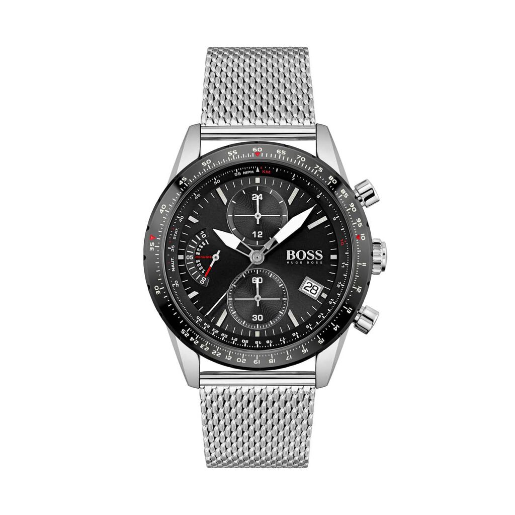 BOSS Herrenuhr Pilot Edition 1513886 Quarz - Armbanduhren Herren | OROVIVO