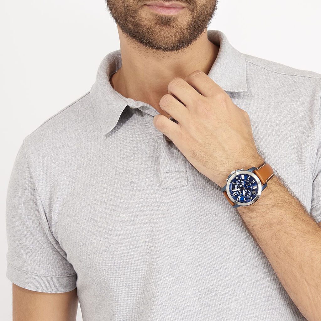 Fossil Herrenuhr Grant Fs5151 Quarz-chronograph - Armbanduhren Herren | OROVIVO
