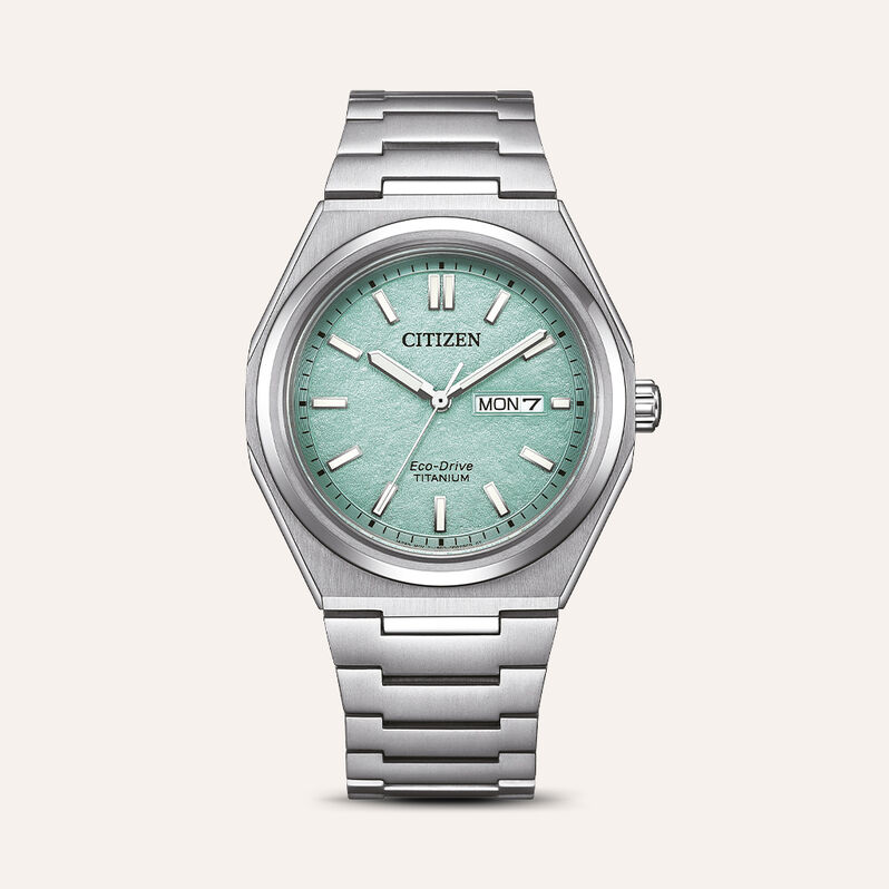 Orologio Eco Drive Citizen Super Titanio Aw0130-85m - Spannringe Herren | OROVIVO