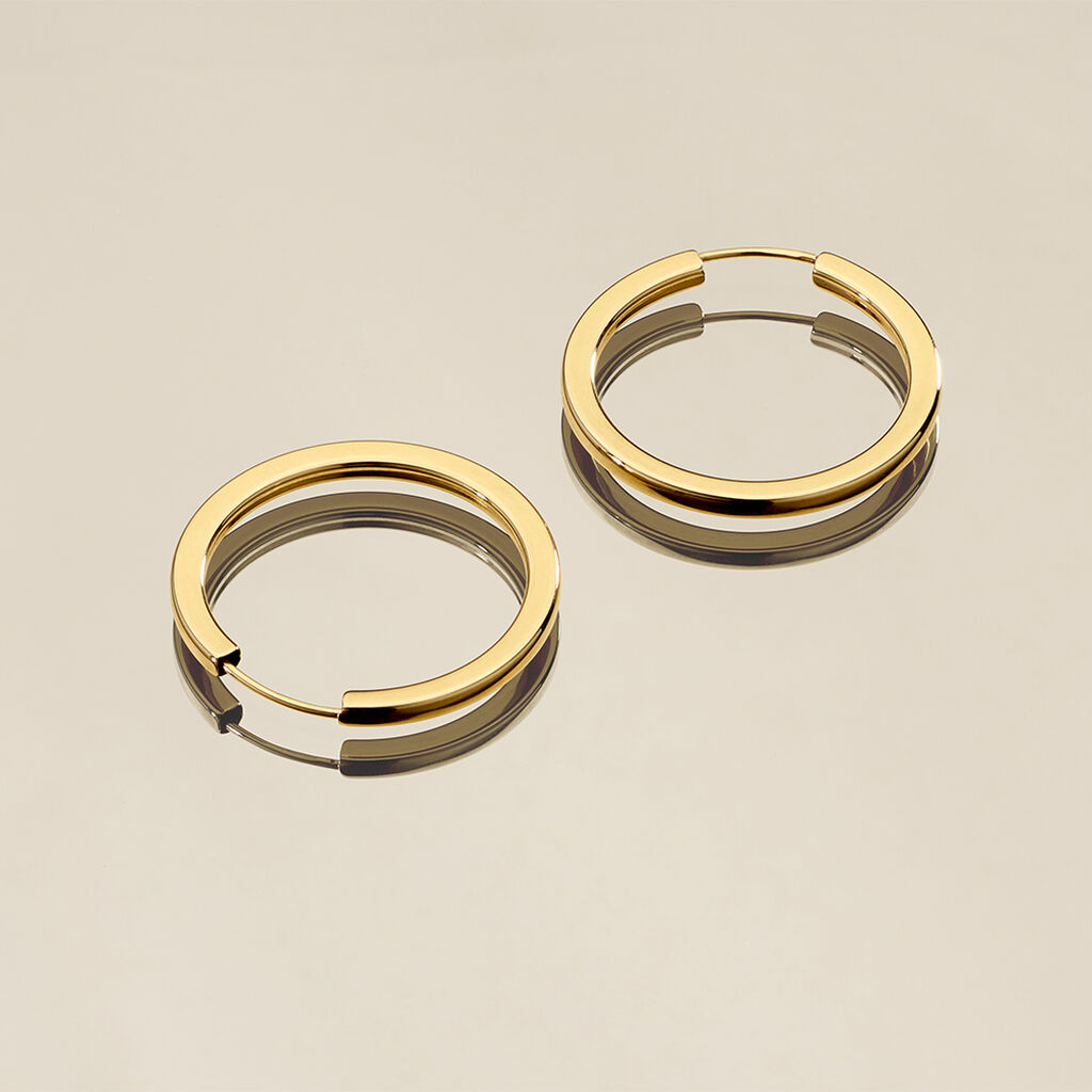Damen Creolen Gold 375 - Creolen Damen | OROVIVO