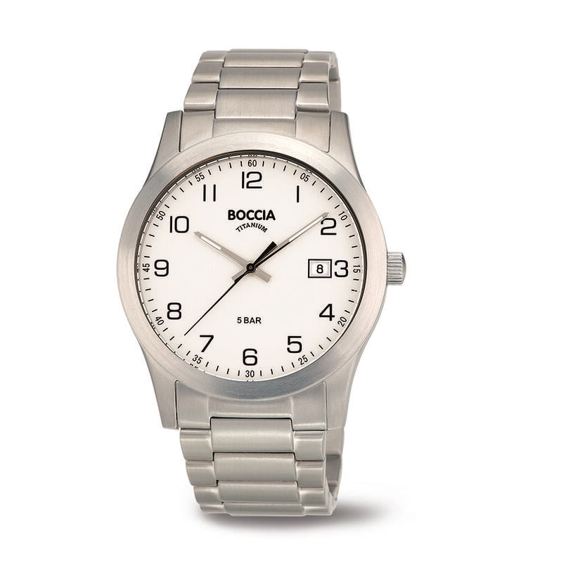 Boccia Herrenuhr Titanium 3619-01 Quarz - Armbanduhren Herren | OROVIVO