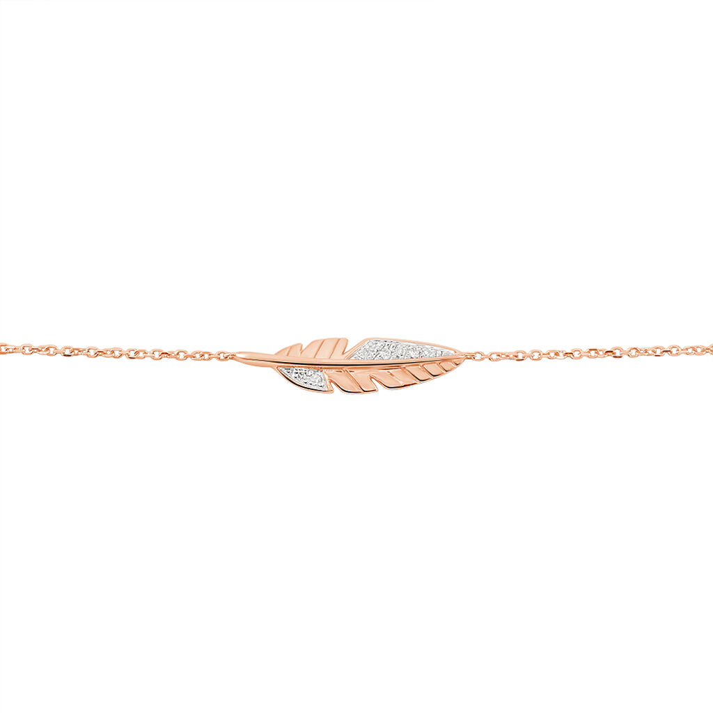 Bracelet Or Rose Clodie - Spannringe Damen | OROVIVO