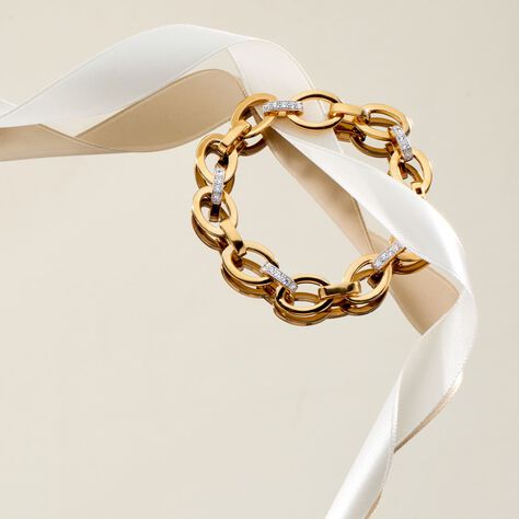 Damenarmband Messing Gold 750 plattiert 5 Micron - Armbänder Damen | OROVIVO