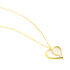 Damen Halskette Gold 375 Perlmutt Herz - Herzketten Damen | OROVIVO