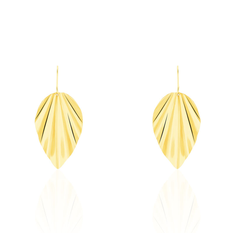 Boucles D'oreilles Or Jaune Eclat - Spannringe Damen | OROVIVO