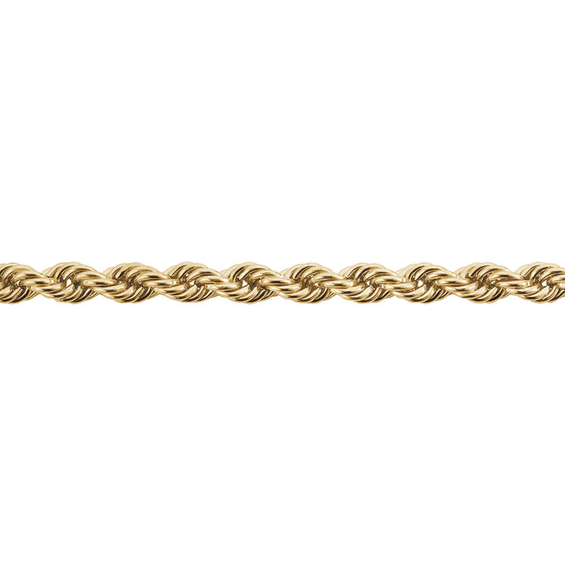 Collier Viollette Maille Corde Plaque Or Jaune - Spannringe Damen | OROVIVO