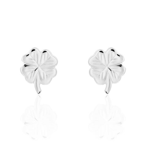 Kleeblatt Ohrringe Silber 925 Aino - Ohrstecker Kinder | OROVIVO