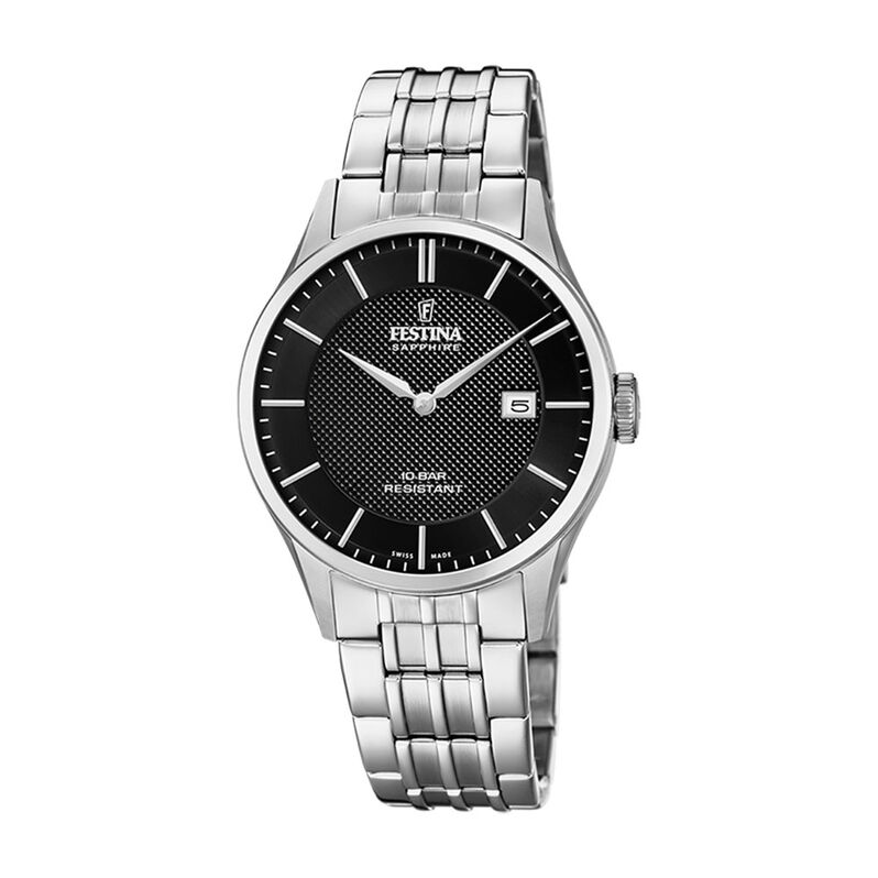 Montre Festina Swiss Made Noir - Spannringe Herren | OROVIVO