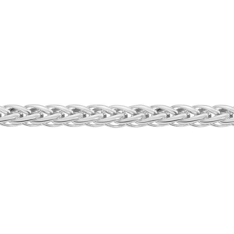 Collier Jany Maille Palmier Or Blanc - Spannringe Damen | OROVIVO