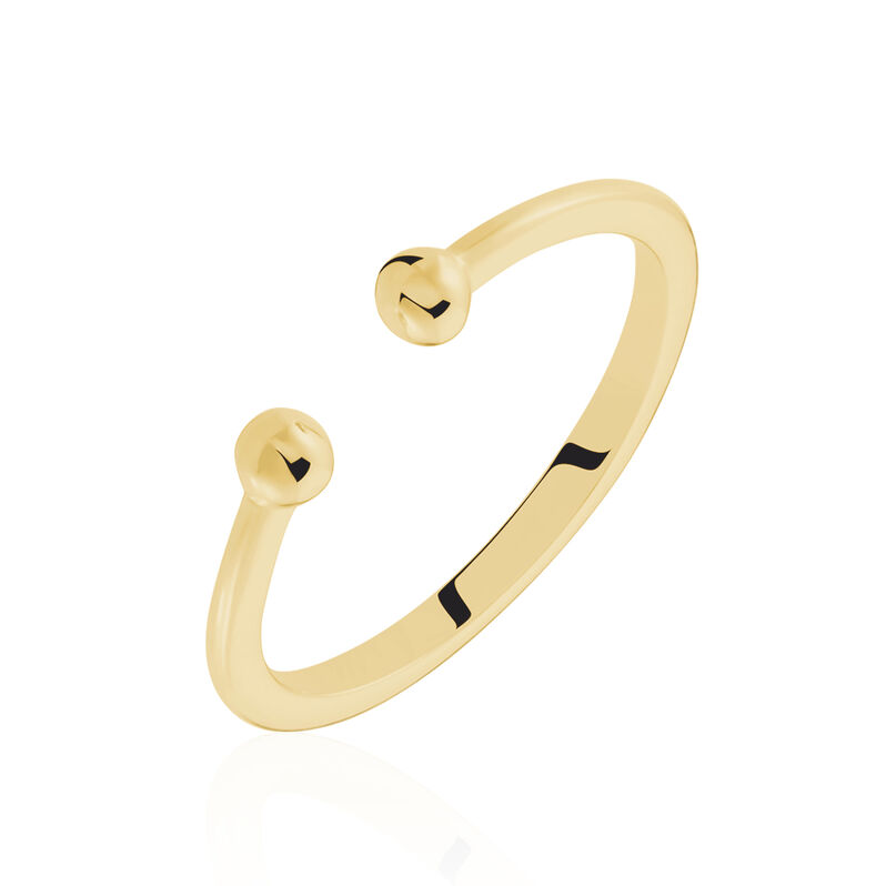 Bague Plaque Or Jaune Zaelie - Spannringe Damen | OROVIVO