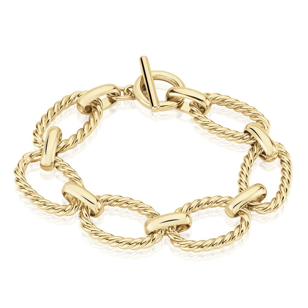 Damen Armkette Messing Gold plattiert - Armbänder Damen | OROVIVO